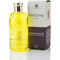Truefitt & Hill Sandalwood gel douche booster d’énergie pour homme 200 ml