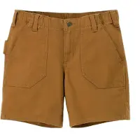 Carhartt Rugged Flex Relaxed Fit Canvas Work Shorts pour dames