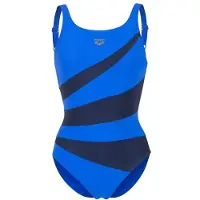 Arena Isabella Wing Back Swimsuit Bleu FR 48 Femme