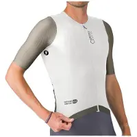 Castelli Corretto Short Sleeve Jersey Blanc 3XL Homme