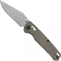 Kershaw Couteau pliant Bel Air 6106 MagnaCut Clip Point, Green Micarta