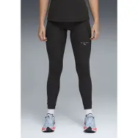 Puma Pantalon de sport noir / blanc