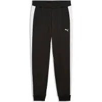 Puma Pantalon de sport 'ESS T7' noir / blanc