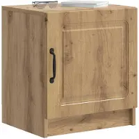 vidaXL Cabinet de chevet 2 pcs Chêne artisanal 43 x 34,5 x 47 cm
