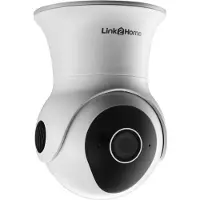 LINK2HOME Caméra intérieure/extérieure motorisée connectée wifi, filaire