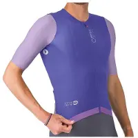 Castelli Corretto Short Sleeve Jersey Violet S Homme