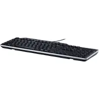 Dell KB-522, Taille complète (100%), filaire, USB, AZERTY, noir