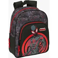 Marvel Miles Morales 9 l 27 x 33 x 10 cm Petit sac à dos Noir, gris Enfants Noir, gris Taille unique