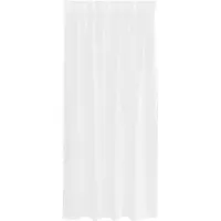 vidaXL Rideau en Voile 2 pcs Blanc 140x175cm Polyester