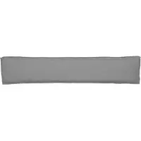vidaXL Coussin de palette Gris 200 x 40 x 8 cm Tissu Oxford