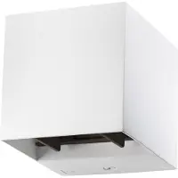 SG ARMATUREN Applique ARTES Mini blanc 641741 8W 380lm 3000K dimmable IP44 86x100mm (380 lm, IP44)