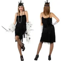 Atosa Costume De Femme Charleston