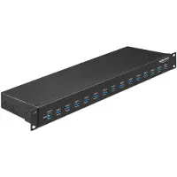 DeLOCK 19″ Hub industriel 13 x USB 3.1 Gen 1 Type-A -
