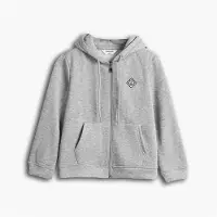 Copenhagen Legacy Sweat à capuche zippé garçons - Grey Melange