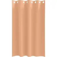 vidaXL Rideaux occultants avec anneaux 2 pcs brun clair 175 x 140 cm
