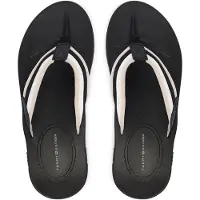 Tommy Hilfiger Tongs crème / noir
