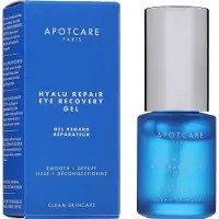 APOT.CARE Hyalu Repair - Gel de récupération pour les yeux (Gel pour le soin des yeux, Journée, Nuit, 15 ml)