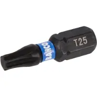 Bahco Embouts de vissage 1/4" pour vis TORX T25 25 mm - 10 pcs. par blister