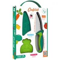 Chefclub Couteau enfant vert -