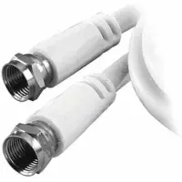 Vivanco Receiveranschlusskabel.1,5m,weiss (Câble d'antenne)
