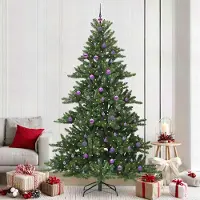 vidaXL Design Arbre de Noël artificiel pliable avec 300 LED 240 cm PVC 2025NEU5576538