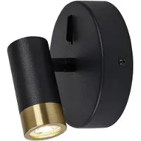 Rabalux 75040 Lampes de salle de bains Kadir LED 3 métal plastique noir/or