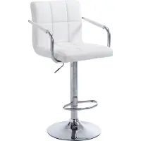 CLP Tabouret de bar Lucy V2 chromé
