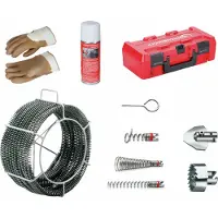 Rothenberger Jeu de spirales et d'outils Standard, 32mm, sans tuyau de guidage - 072962X