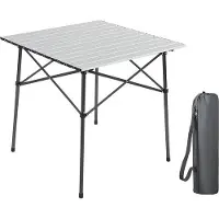 OEM Table pliante - 70 x 70 cm - Table pliante - Table de camping - Table de fête - Indispensable