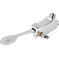 OEM Robinet à pédale résistant à la corrosion, 24 cm, en cuivre, temps de rinçage de 4 à 8 secondes, pour laboratoires hospitaliers.