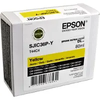 Epson SJIC36P(Y) - Jaune - Cartouche d'encre