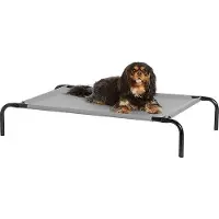OEM Lit pour chien gris - Taille S - 90 x 55 x 19 cm