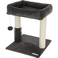 Kerbl Kratzbaum Rosi  Farbe Grau mit Sisal umwickelt