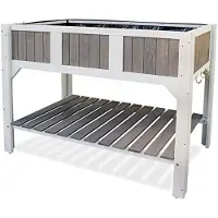 OEM Table d'hydroponie sur pilotis - Table d'hydroponie - Table de jardin sur pilotis - Table de jardin