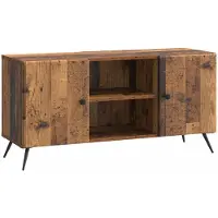 vidaXL Meuble TV 102 x 34,5 x 50 cm en bois recyclé et panneaux dérivés du bois