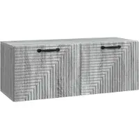 vidaXL Meuble TV mural , gris Sonoma, 78,5 x 31 x 30 cm