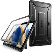 Supcase Coque Intégrale pour Samsung Galaxy Tab A9 Plus Antichoc avec Béquille Noir