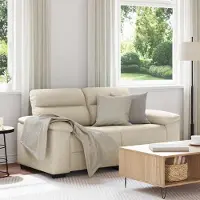 Prolenta Maison Exclusive - Canapé 2 places 160 x 81 x 84 cm en lin
