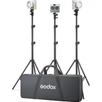 Godox ML100BI KIT3 Portable LED Light KIT(WithV mount Holding Handle) (Lumière vidéo)