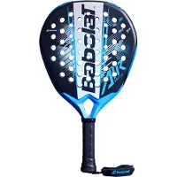 Babolat Air Vertuo 2.6, Noir, Bleu, Gris foncé, EVA (éthylène-acétate de vinyle), Fibre de verre, Unisexe, Even, 38 mm, 345 g