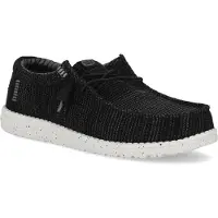 HeyDude Slip ons Wally Stretch Sox hommes - Noir - 41