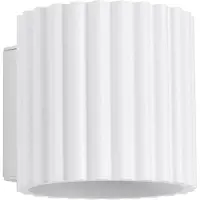Sollux Applique AURA blanc G9 1xG9 10W aluminium 10x12x10cm