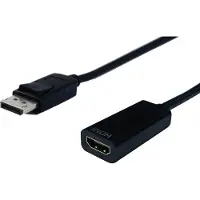Secomp Adaptateur DisplayPort-HDMI STANDARD, v1.2, fiche DP - prise HDMI