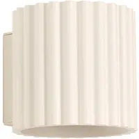 Sollux Applique AURA beige G9 1xG9 10W aluminium 10x12x10cm