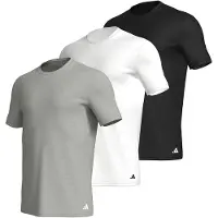 Adidas T-Shirt 'Active Core' gris chiné / noir / blanc