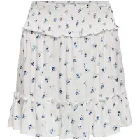 JDY Jupe 'JDYSEZEN' marine / bleu clair / jade / blanc cassé