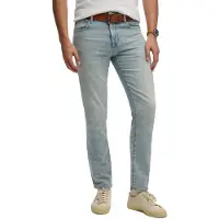 Superdry pour homme. M7010888A Jeans Vintage Slim bleu (30/32), Casuel, Coton, Denim