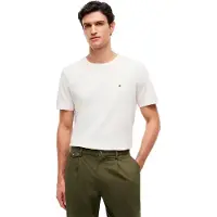Tommy Hilfiger Ess Seasonal Short Sleeve T-shirt Blanc S Homme
