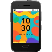 XPLORA One (Noir, 3.20", Double SIM, 4G), Téléphone portable, Noir