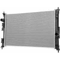 Hella Moteur de refroidissement Ailettes de refroidissement soudées 650 - 408 mm pour OPEL GRANDLAND, entre autres